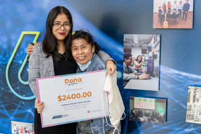 El programa Dona Futuro brinda ayuda socioeconómica a personas en situación vulnerable.