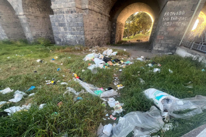 Hecho. Ese es el estado diario del puente 5 de Junio, en Latacunga.