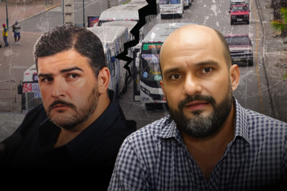 Durante los últimos días, Aquiles Álvarez y Christian Sarmiento tienen criterios encontrados