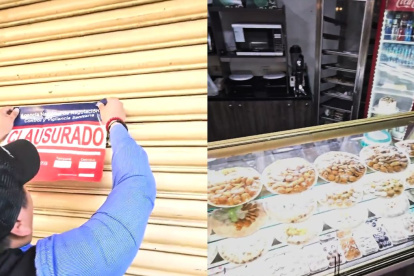 El local de tortas y bocaditos fue clausurado al hallar presencia de cucarachas y ratones.