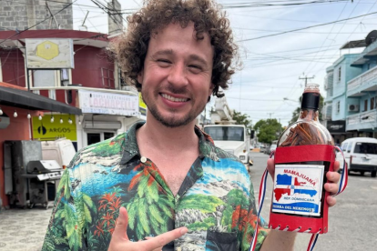 Luisito Comunica durante su visita a República Dominicana.