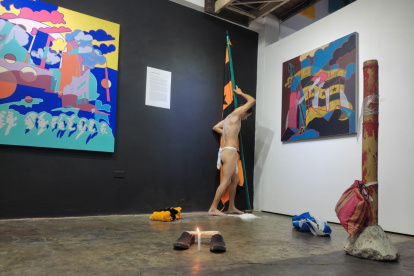 Galería. Desde el 2017, el taller expone propuestas sobre Guayaquil y tendencias sociales.