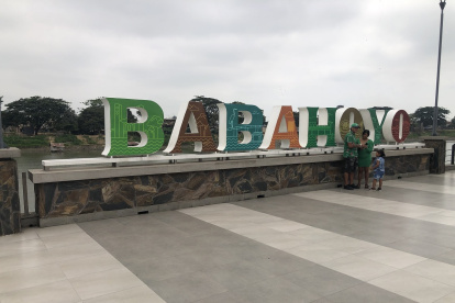 Las letras de Babahoyo recibieron mantenimiento tras la publicación de EXPRESO.