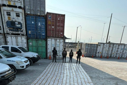 Incautación. De acuerdo a información de inteligencia el alcaloide iba a ser escondido y enviado al exterior