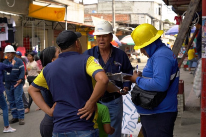 Técnicos descubrieron esta situación en la avenida Casuarina.