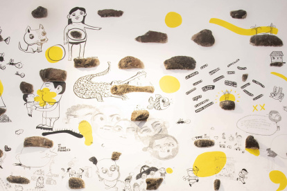 La exposición de Christian Tapia abrió sus puertas en la galería del Centro Cultural Benjamín Carrión, Bellavista.