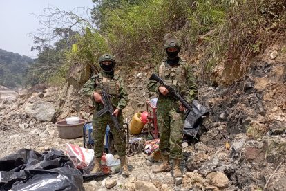 Durante el conflicto armado se ha deshabilitado nueve cristalizadoras de droga y se han incautado alrededor de 30 toneladas de droga.