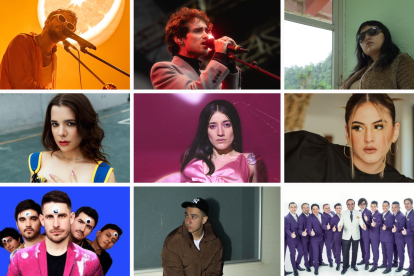 Parte de los artistas que participarán en el Festival Párame Bola