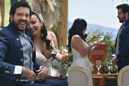 Ceremonia nupcial entre actores de EnchufeTV