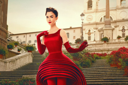 La serie "Emily en París" es una de las series originales de Netflix con gran éxito.