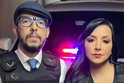 Andersson Boscán y Mónica Velásquez en una foto de archivo.