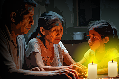 Ilustración para graficar este artículo sobre el apagón generalizado que se prevé para este miércoles