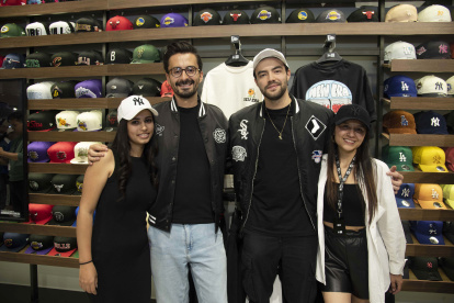 Barbara Arboleda, Santiago Cifuentes, José David Serrano y Susana Alarcón.