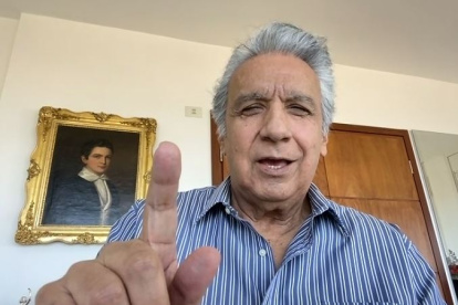 Política. El exmandatario Lenín Moreno aún no ha decidido si volverá al país una vez que culminte su rol dentro de la OEA.
