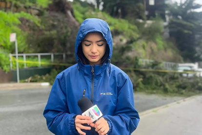 Dayana Monroy en una de las fotos que compartió en Instagram para anunciar su salida de Univisión.