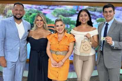 Isaac con José Luis Arévalo, La Nena y Soledad Barberán