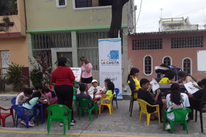 La casita propone talleres educativos y artísticos