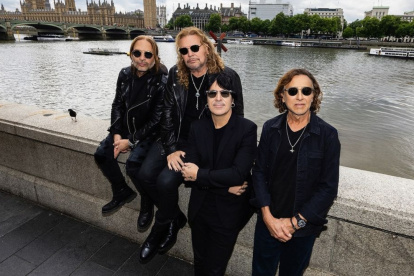 La banda mexicana Maná,