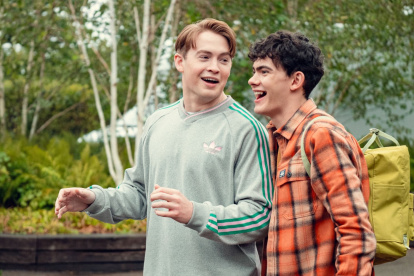 Imagen de la tercera temporada de Heartstopper.