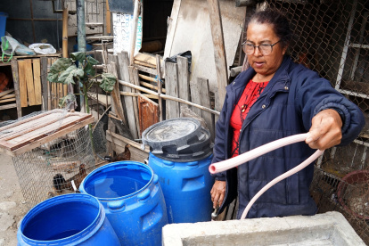 En los sectores afectados por el corte de agua habrá disponibilidad de tanqueros.