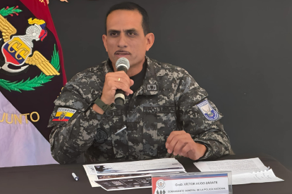 Víctor Hugo Zárate, comandante de la Policía, reafirmó el compromiso con la ciudadanía ante los racionamientos eléctricos en el país.