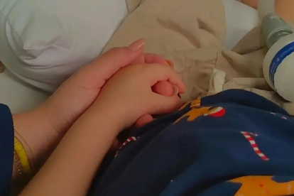 Dayanna, cuidadora de Mateito.