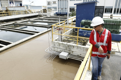 Imagen referencial de la planta de agua potable La Toma.