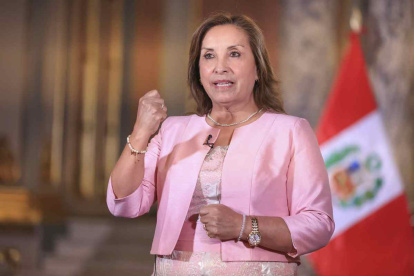 Palacio de Gobierno de Perú de la presidenta peruana, Dina Boluarte.