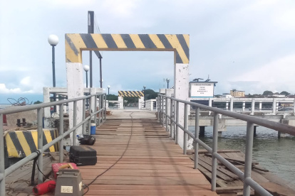 Archivo. Este jueves se aprobó la entrega del Muelle Municipal de la Isla Puná al Ministerio de Defensa.