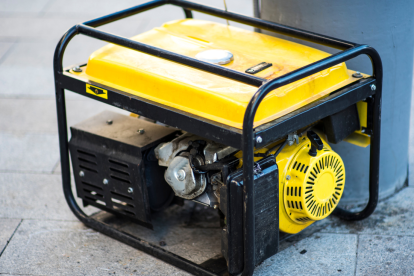 Foto referencial de un generador eléctrico.