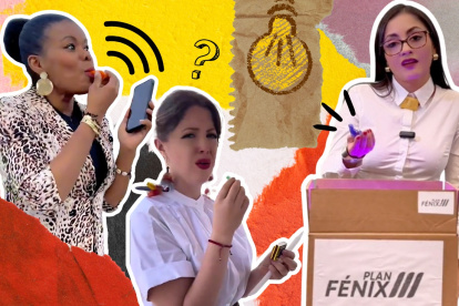 Las asambleístas Veloz, Cabezas y Palacios han hecho espacio en su agenda para grabar contenido satírico para redes sociales.