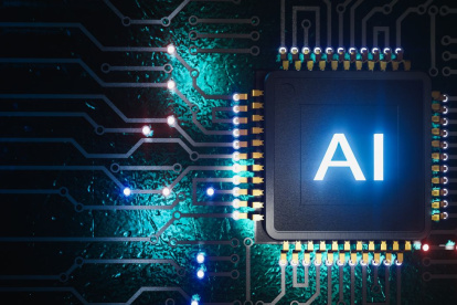 Imagen referencial de un procesador con inteligencia artificial.