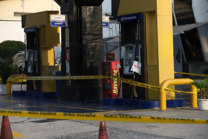 Una de las gasolineras de Copedesa que fue suspendida el jueves 19 de septiembre.