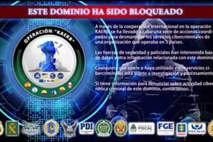 Una captura de pantalla de iServer, que se cobró más de 483.000 víctimas en todo el mundo