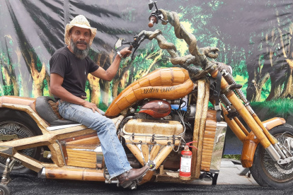 Diferencias. Milton Cortez tiene la capacidad de ver potencial donde otros ven chatarra. Eso marca la distancia de su trabajo.