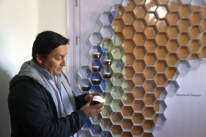 El presidente de la Federación Departamental de Apicultores de Chuquisaca