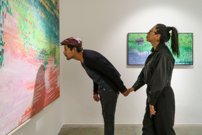 Las obras de José Cerda abordan los paisajes de tres espacios naturales en Ecuador, Chile y México.