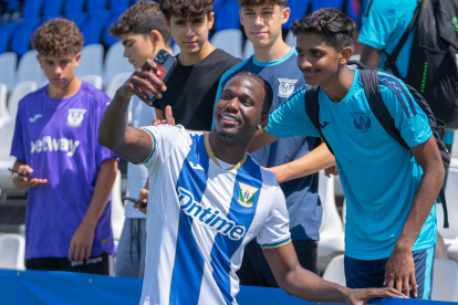 Jackson Porozo llegó a Leganés el 23 de agosto de 2024.