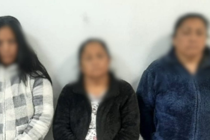 Tres de las detenidas tienen antecedentes penales por robo.