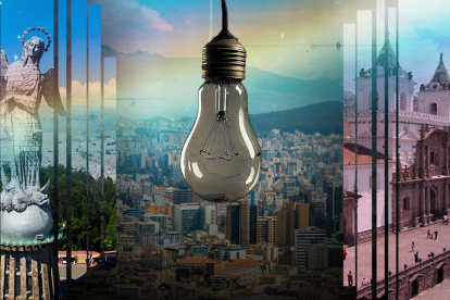 Continúan los apagones en Quito y demás cantones de Ecuador.