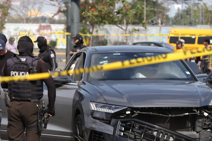 En el vehículo marca Audi se trasladaban tres personas, dos murieron en el hecho.