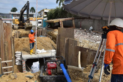 Trabajos en la ciudadela.