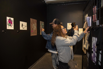 La muestra abrió sus puertas en la galería de la Alianza Francesa de Quito.