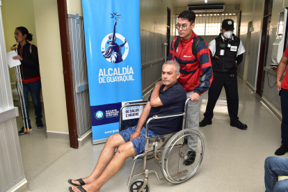 El ciudadano recibe asistencia en el Hospital Bicentenario