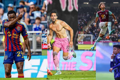 A la hora de festejar  goles cada jugador tiene su estilo.