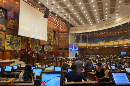 Sesión de la Asamblea Nacional este 24 septiembre.