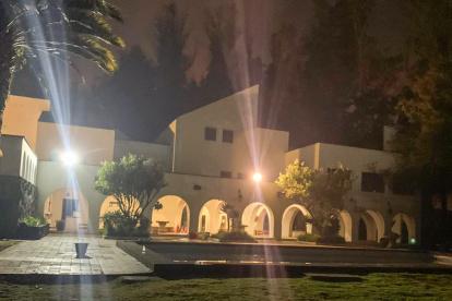 El predio de la Fundación Guayasamín, en Quito, no resultó afectado por los incendios.