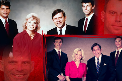 Familia Menéndez en la vida real y en la ficción de Netflix