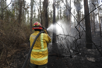 El 24 de septiembre se reportaron al menos focos de incendios forestales en Quito.
