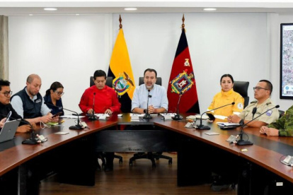 El COE Metropolitano sesionó la tarde de este 25 de septiembre de 2024.